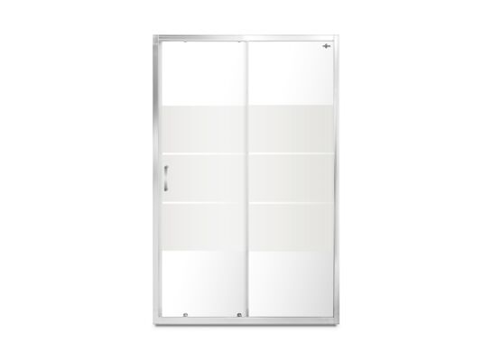 Drzwi prysznicowe Prato dekor mleczny 100