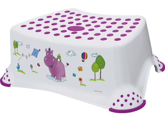 Podest dziecięcy z funkcją antypoślizgową 'hippo' tomek biały keeeper
