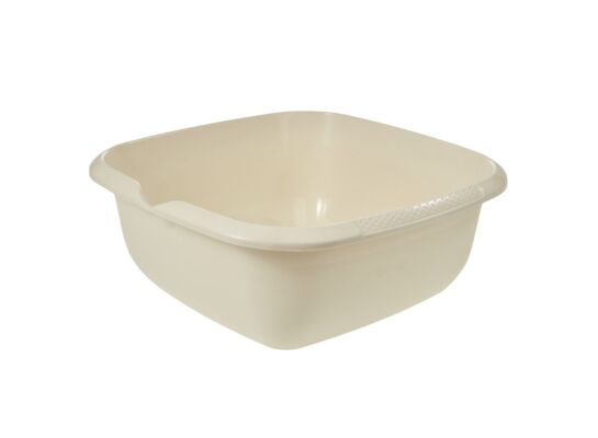 Miska kwadratowa z wylewką kremowy björk 38 x 38 x 15 keeeper