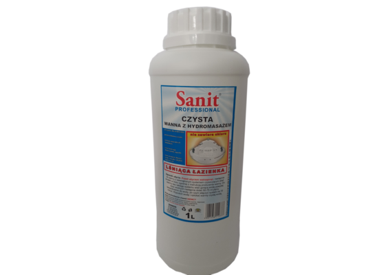 Środek czyszczący czysta wanna z hydromasażem 1 l SANIT