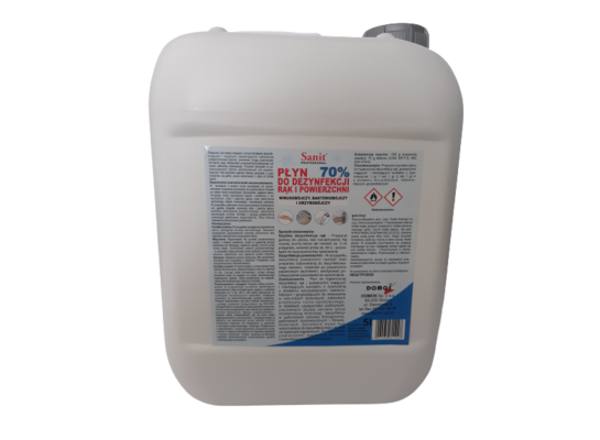 Płyn do dezynfekcji rąk i powierzchni 5 l SANIT