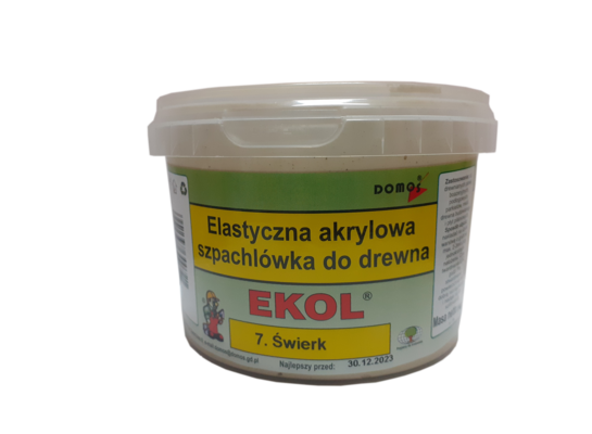 Elastyczna szpachlówka do drewna 1 kg Świerk EKOL
