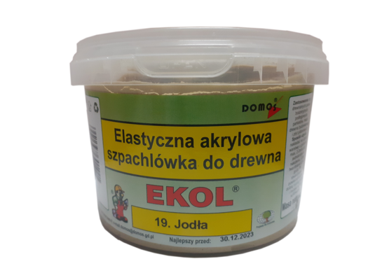 Elastyczna szpachlówka do drewna 1 kg Jodła EKOL