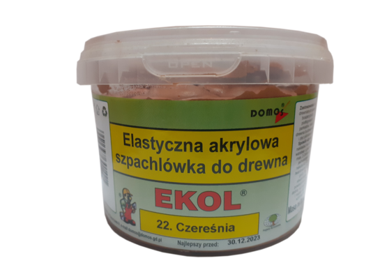 Elastyczna szpachlówka do drewna 1 kg Czereśnia EKOL
