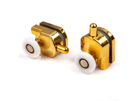 Rolki do kabin dolne Z9 GOLD, złote Kerra