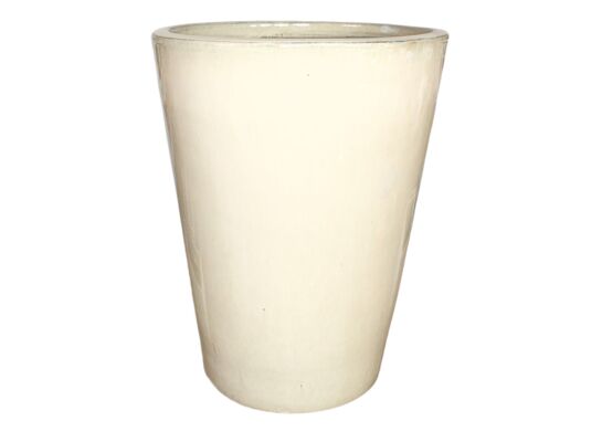 Donica szkliwo 36 x 27 mrozoodporna krem CERMAX