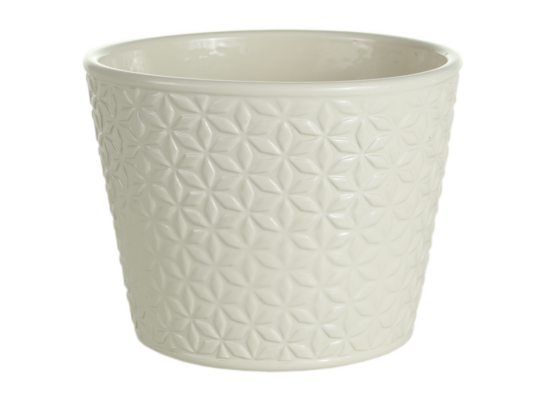 Osłonka ceramiczna 13 cm krem CERMAX