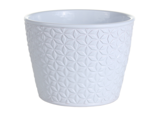 Osłonka ceramiczna 14 cm biała CERMAX