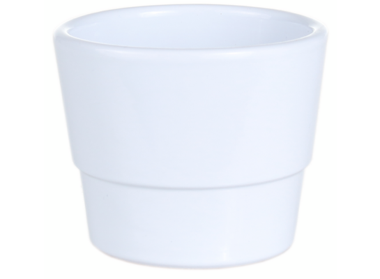 Osłonka ceramiczna 8 cm biała CERMAX
