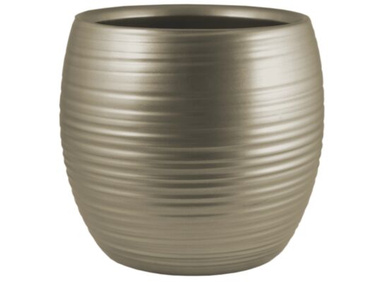 Osłonka ceramiczna 13 cm złoty perłowy CERMAX