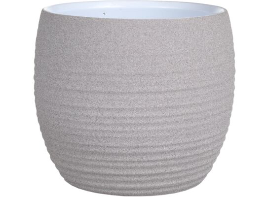 Osłonka ceramiczna 15 cm jasny grafit struktura CERMAX