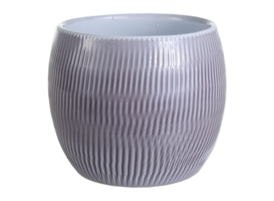 Osłonka ceramiczna 15 cm szary lazur CERMAX