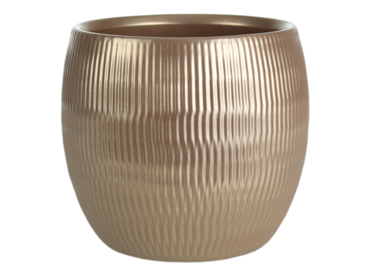 Osłonka ceramiczna 15 cm złoty perłowy CERMAX
