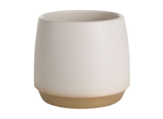 Osłonka ceramiczna 16 cm biały/złoty CERMAX