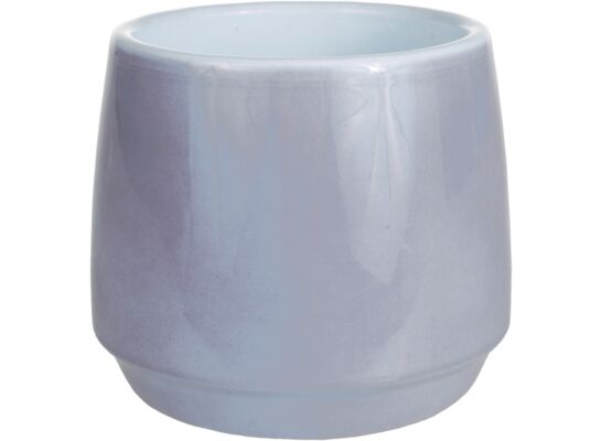 Osłonka ceramiczna 16 cm szary lazur CERMAX