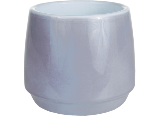 Osłonka ceramiczna 9 cm szary lazur CERMAX