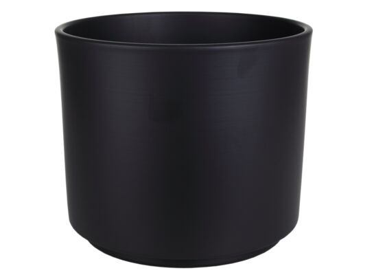 Osłonka cylinder ceramiczna 20,5 cm antracyt mat CERMAX