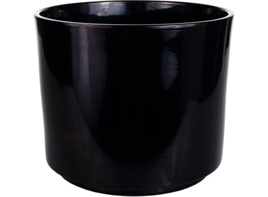 Osłonka cylinder ceramiczna 28,5 cm czarna CERMAX
