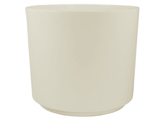 Osłonka cylinder ceramiczna 28 cm krem CERMAX