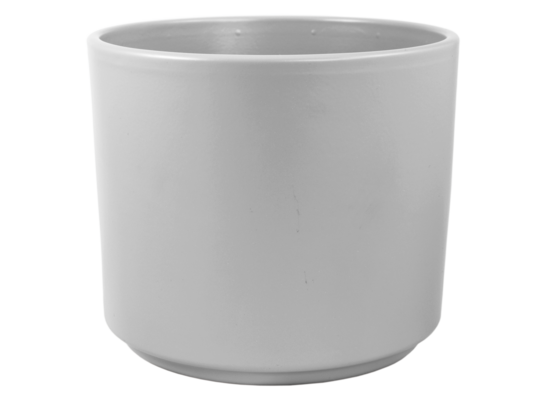 Osłonka cylinder ceramiczna 7 cm jasny grafit CERMAX