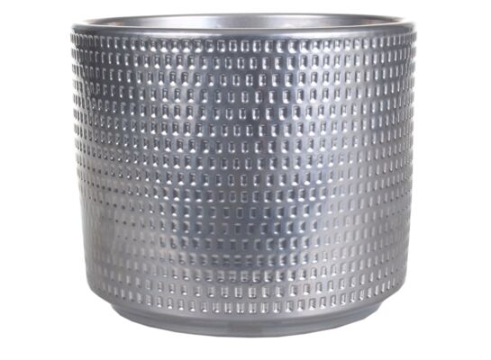 Osłonka ceramiczna cylinder calla 12,5 cm chrom Cermax