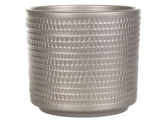 Osłonka cylinder calla ceramiczna 16 cm szampan CERMAX