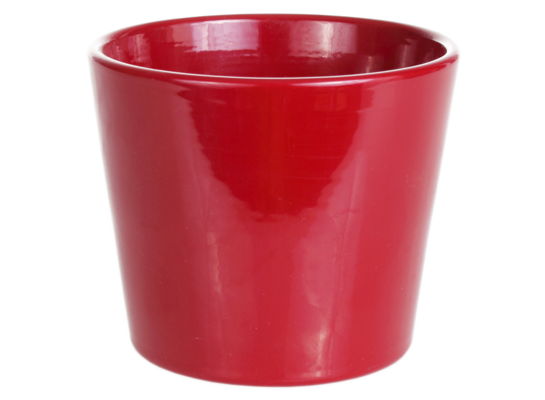 Osłonka ceramiczna prymula 440 12 cm czerwona Cermax