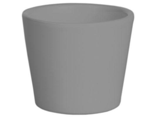 Osłonka ceramiczna prymula 440 12 cm jasny grafit mat Cermax