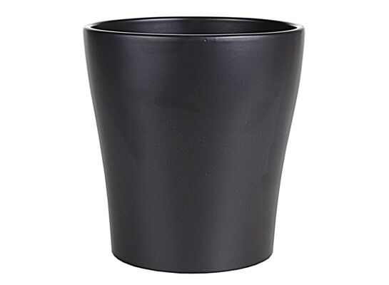 Osłonka storczyk ceramiczna 13 cm antracyt CERMAX