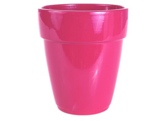 Osłonka storczyk ceramiczna 13 cm jasny róż CERMAX