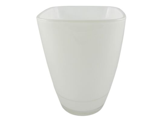 Osłonka szklana amaranta satyna biały mat CERMAX