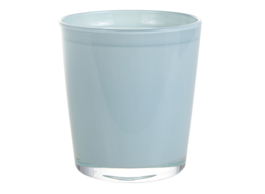 Osłonka szklana cyntia 13 cm pastel zielony CERMAX