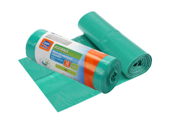 Worki do segregacji odpadów szkło 120 l 10 sztuk Eco Bags
