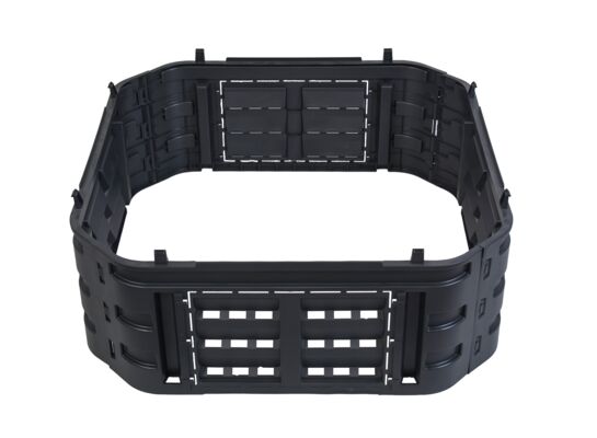 Moduł powiększający kompostownika 260 l czarny