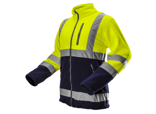 Bluza polarowa ostrzegawcza żółta rozmiar L