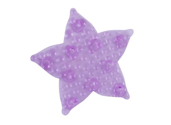 Mini-mata łazienkowa gwiazda PVC 12 x 11,5 cm AWD Interior