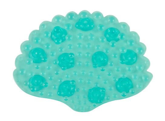 Mini-mata łazienkowa muszla PVC 12 x 9,5 cm AWD Interior