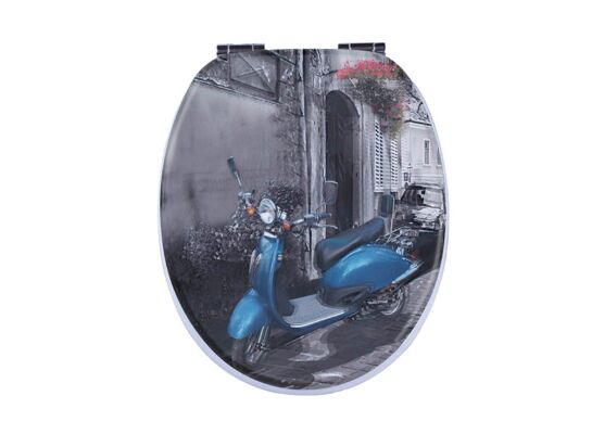 Deska sedesowa wolnoopadająca MDF Scooter AWD Interior