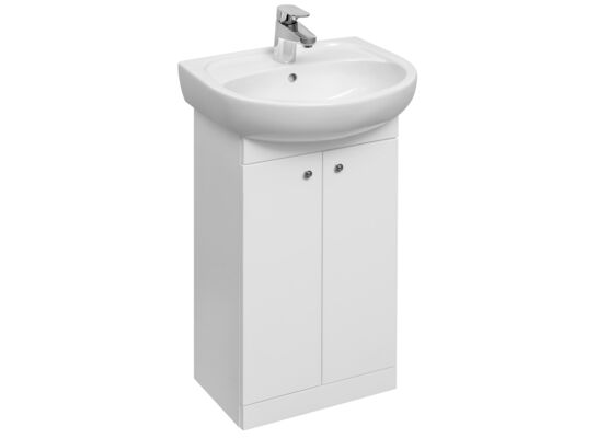 Zestaw szafka + umywalka meblowa SOLO 50 biała
