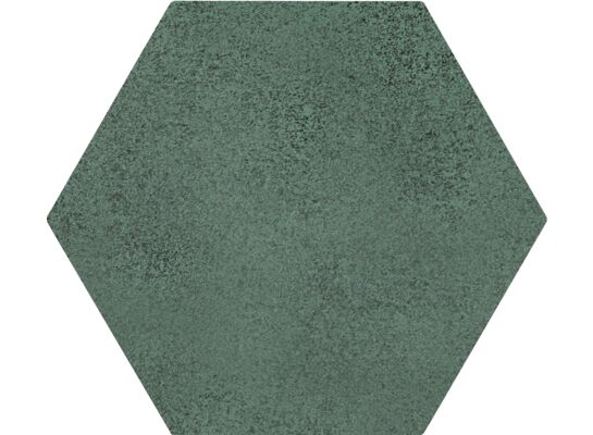 Płytka ścienna Burano green hex 11 x 12,5 Gat.1