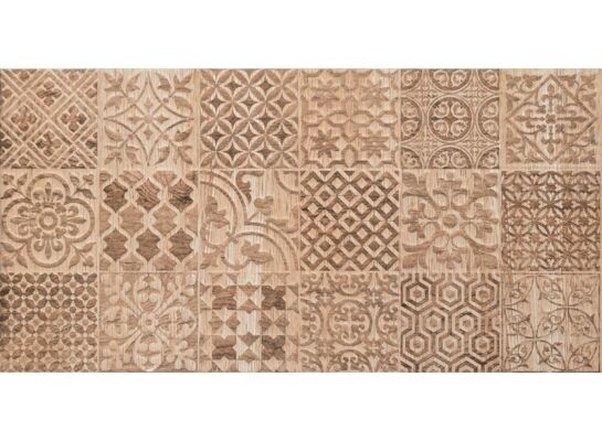 Płytka ścienna Velvetia patch wood STR 30,8 x 60,8 Gat.1