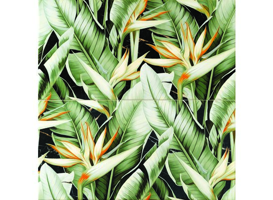 Dekor ścienny 2-elementowy Floris 61,8 x 60,8 Gat.1