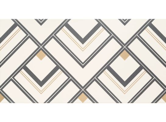 Dekor ścienny Bonella white 30,8 x 60,8 Gat.1