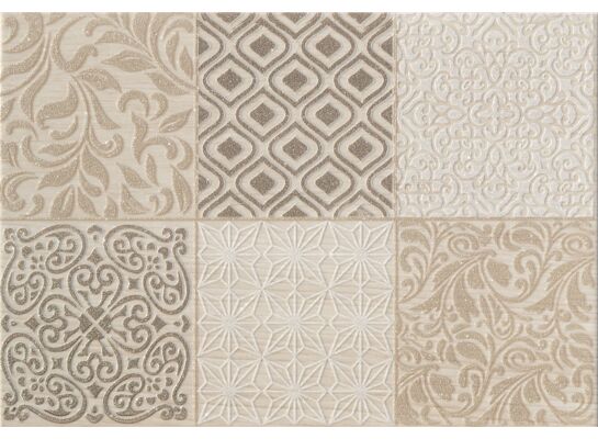 Dekor ścienny Karyntia beige 25 x 36 Gat.1