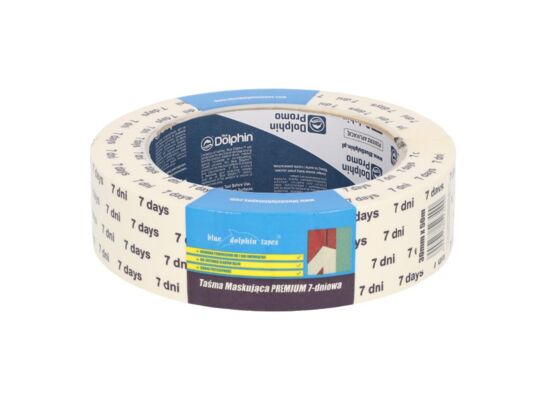 Taśma maskująca 30 mm x 50 m Blue Dolphin