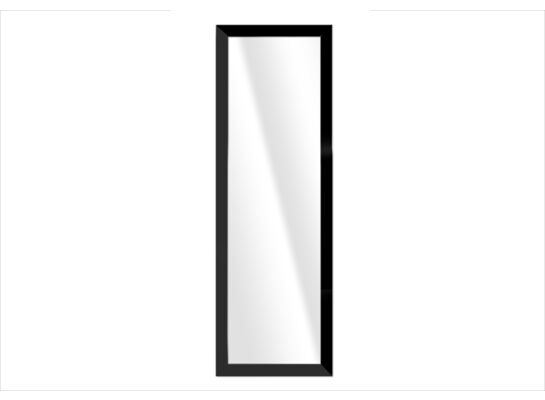 Lustro wiszące LAHTI 47 x 127 cm czarne