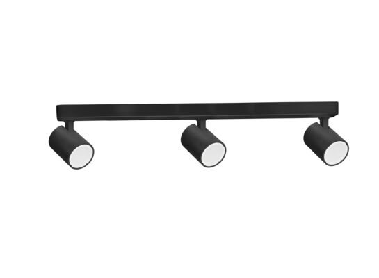 Listwa Snow 3 spoty czarna