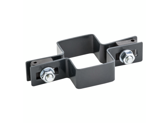 Obejma pośrednia 6 x 4 cm antracyt