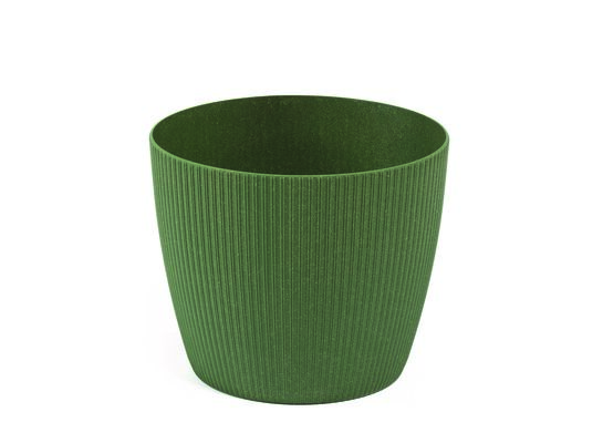 Osłonka-doniczka MAGNOLIA jumper ECO fi 26 zielony leśny Lamela