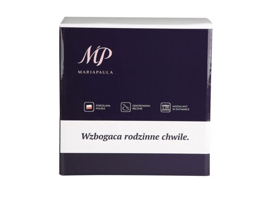 Zestaw obiadowy Maria Paula biały 18-elementowy